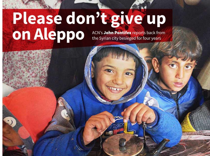 Aleppo: Please don’t give up on Aleppo