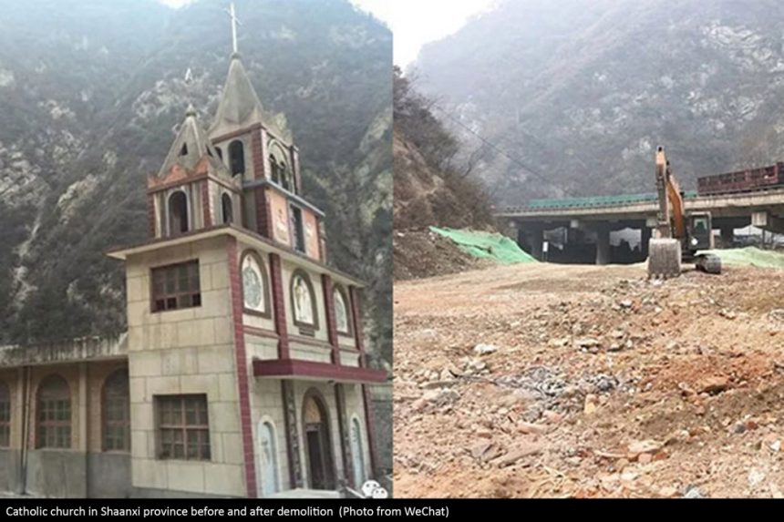 CHINA: Catholics protest after demolition of church – ACN Malta