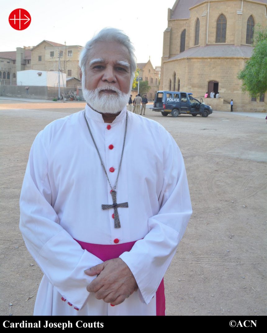 PAKISTAN: “A call to pray and serve my people”  – Cardinal Coutts ACN Malta