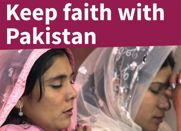 Keep faith with Pakistan