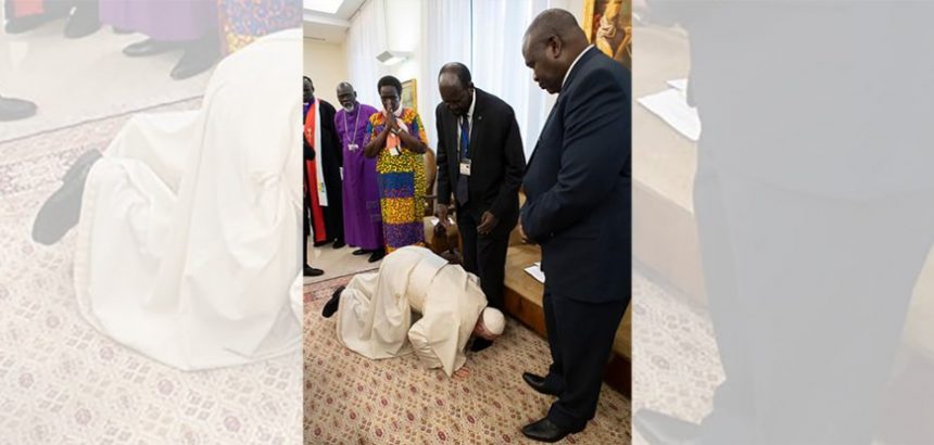 A PAPAL VISIT TO SOUTH SUDAN IS UNDERWAY