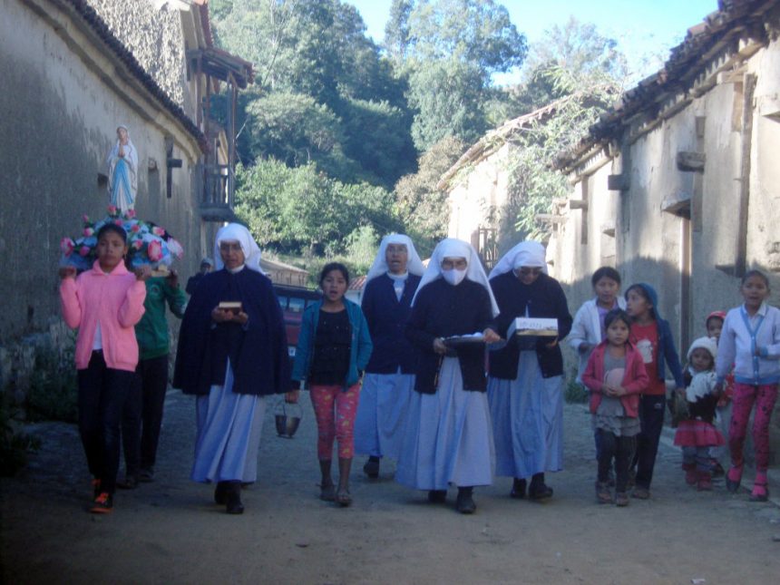 BOLIVIA: They travel to places where a Priest can rarely visit