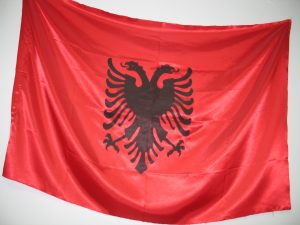 Albanische Fahne